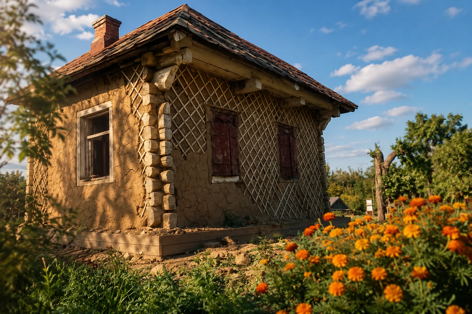 Глиняне будівництво - друге фото