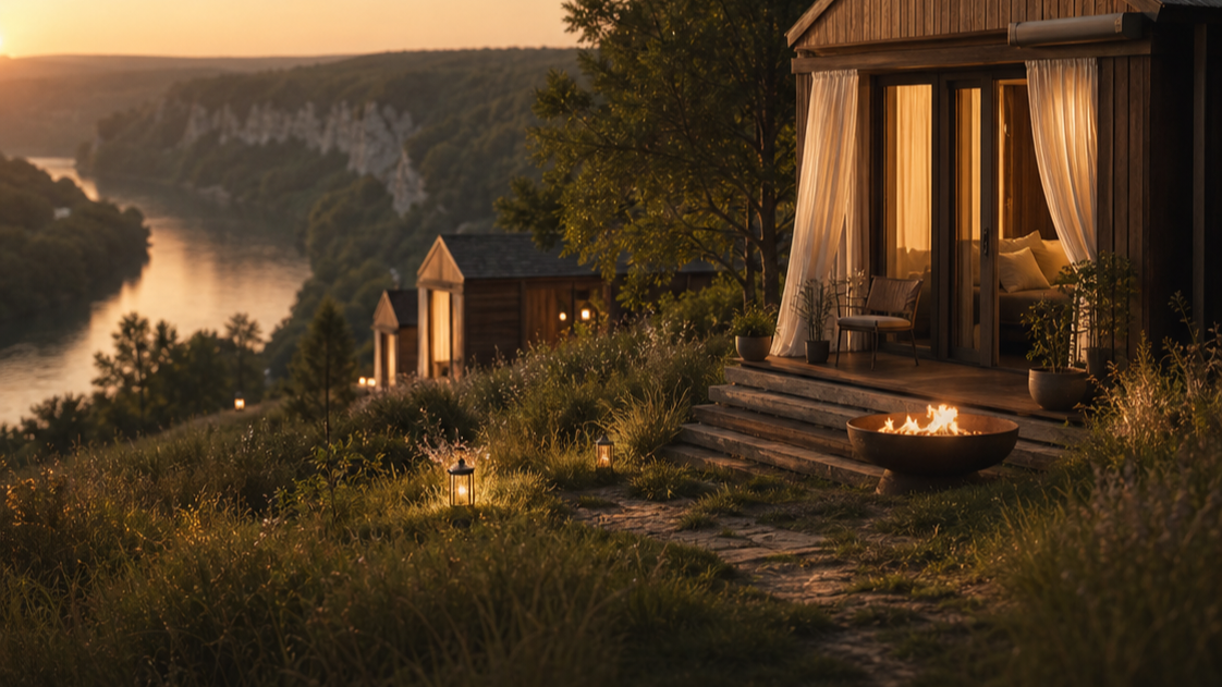 Будиночки Monastyrok Retreat Village